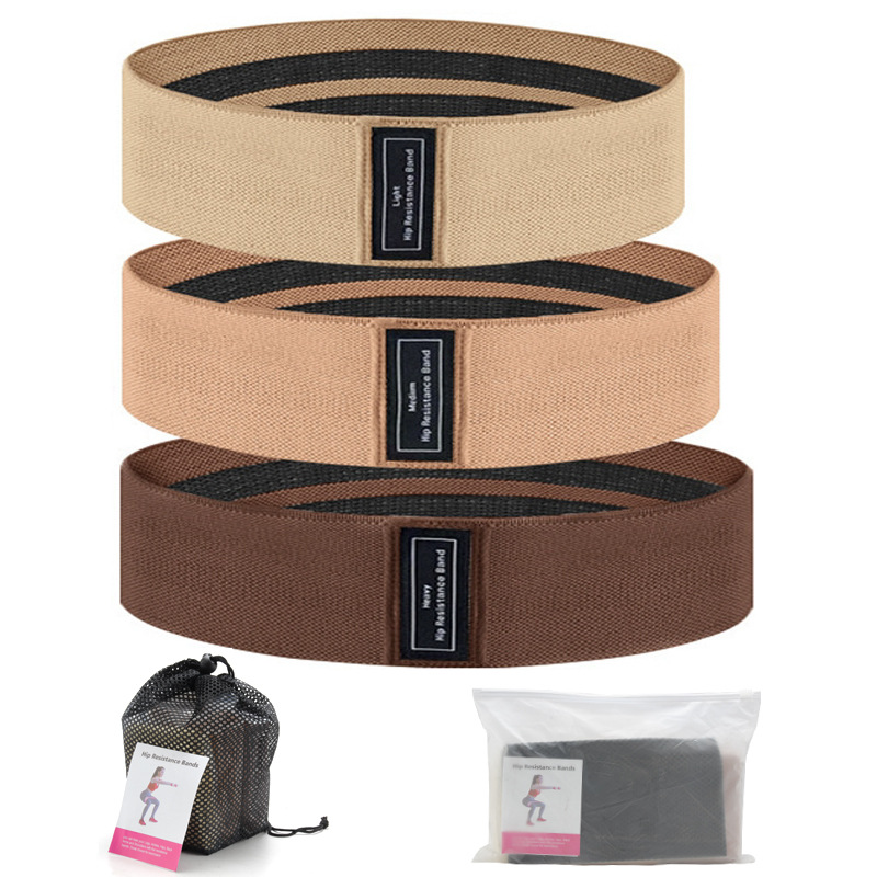 En stock círculo de resistencia banda de resistencia abuso de cadera círculo de cadera Squat fitness yoga stretch tensión banda fuente de fábrica
