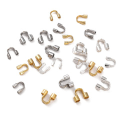 10個入り14k包金馬蹄ボタンu型糸留めブレスレットネックレス手作りdiy材料部品クロスボーダー熱売