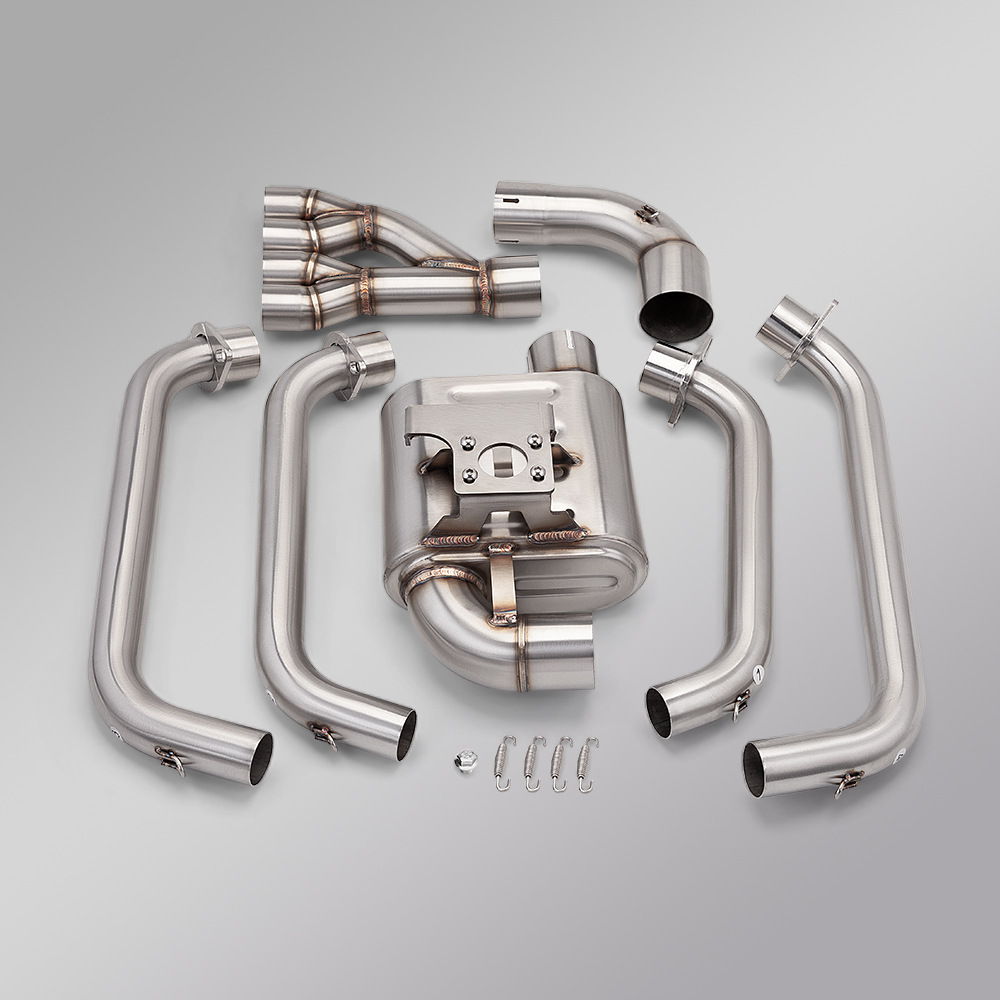 Motorcycle Motorcycle Cbr650 Full Section Exhaust Pipe Modification Front and Rear Muffler Set 2021-2024