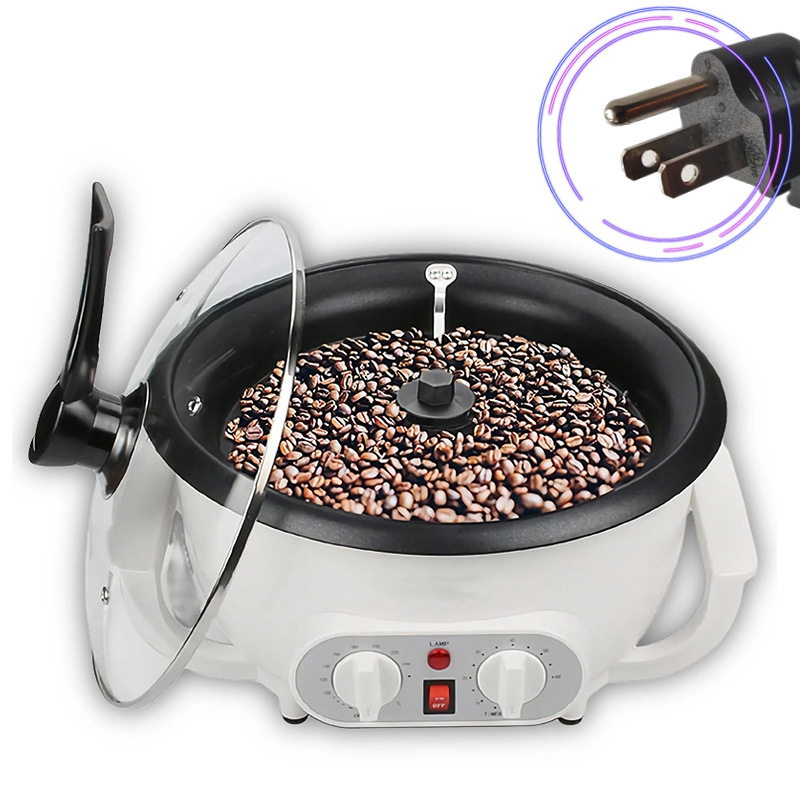 Máquina para hornear frijoles, olla saludable, maní frito, wok, frijoles horneados, pequeña máquina para hornear, máquina para freír frijoles, máquina para hornear café