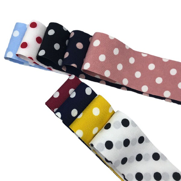 Classic double-sided shiffon hair band