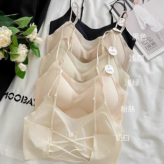衣架1359春夏新品交叉美背固定一体杯小胸聚拢亲肤透气舒美背内衣