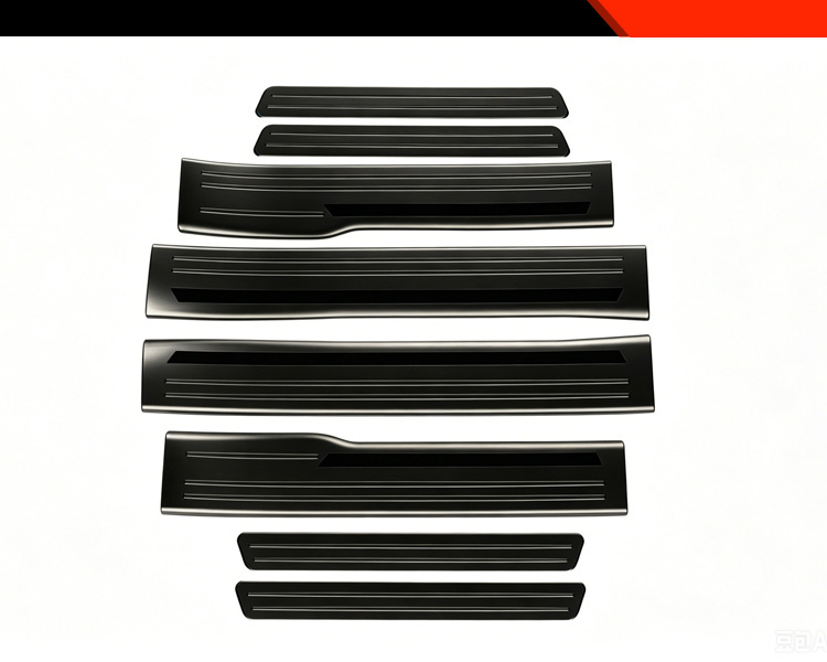 Suitable for 26 models of Mazda CX-5 modified cars, internal and external welcome threshold strips, stainless steel protective pedals