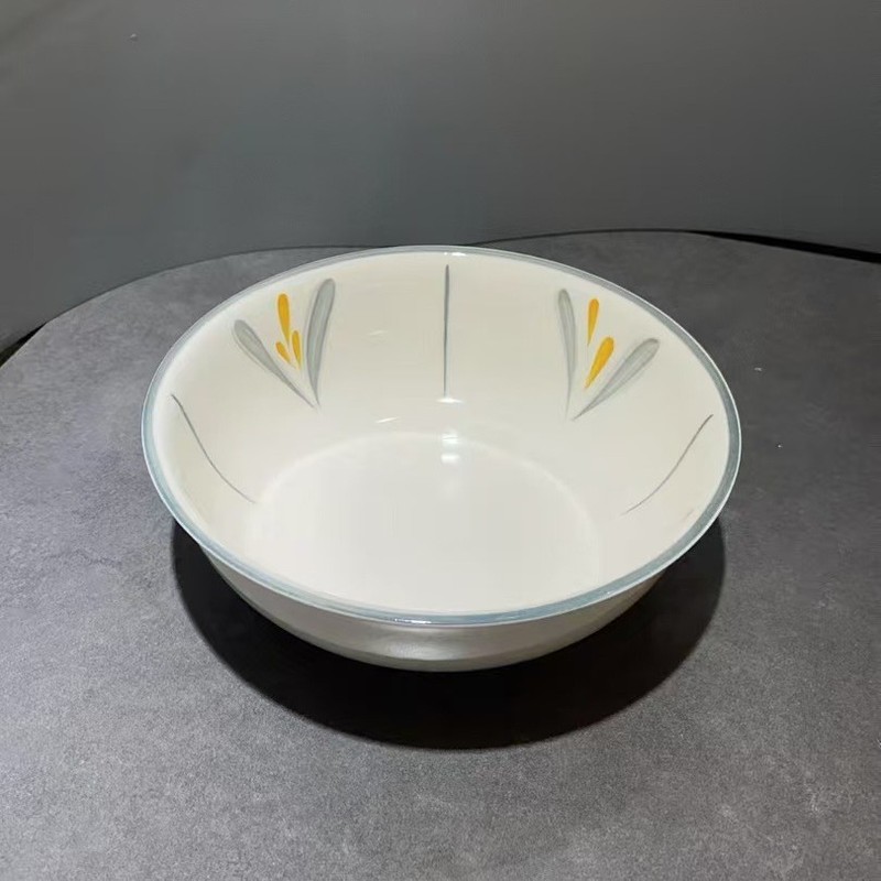 家用网红7英寸甄古航空陶瓷碗面碗泡面碗拉面碗吃饭碗可微波炉使|undefined