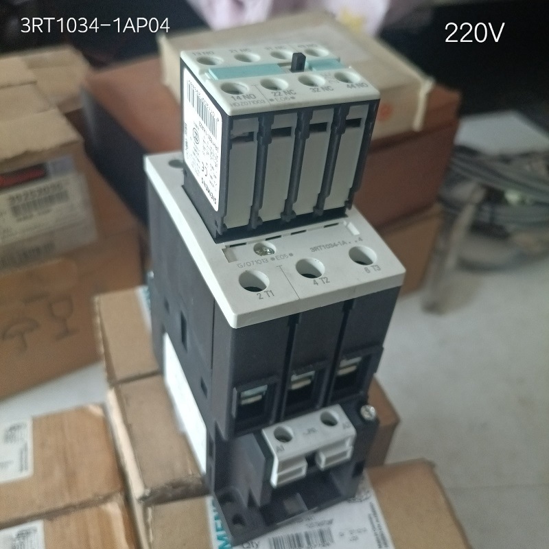 A053*全新 原装西门子接触器3RT1034-1AP04+3RH1921 3RT1034-1AN2
