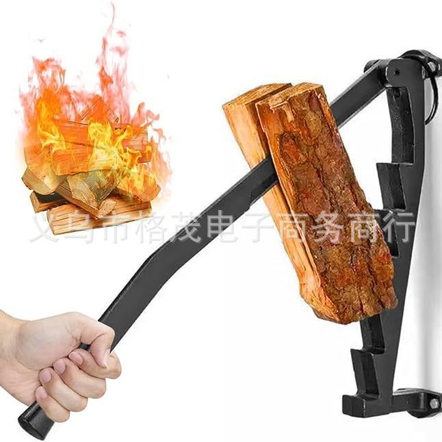Amazon divisor de leña acero al manganeso divisor de leña camping manual leña picar leña cortar leña romper leña chopper
