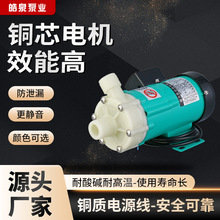 厂家现货mp-30rxm耐酸碱磁力泵化工药物卧式微型工程塑料驱动循环