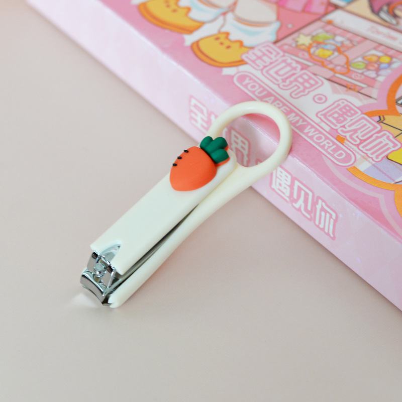 かわいい漫画の女の子のハートの爪切りポータブルクリエイティブ子供の爪切り家庭用小型爪切り|undefined