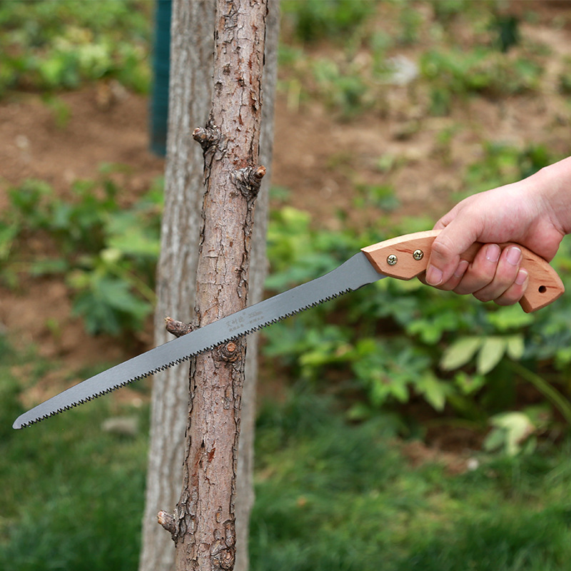 [Fabricante al por mayor] mano de madera mango de plástico sierra de jardín sierra de madera sierra de ramas de árboles frutales sierra de carpintería al por mayor image 3