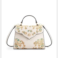 Modern Chinese Embroidery Style Fashion Women's New Style Aesthetic Crossbody Light Luxury Handbag Mother's Day Gift
