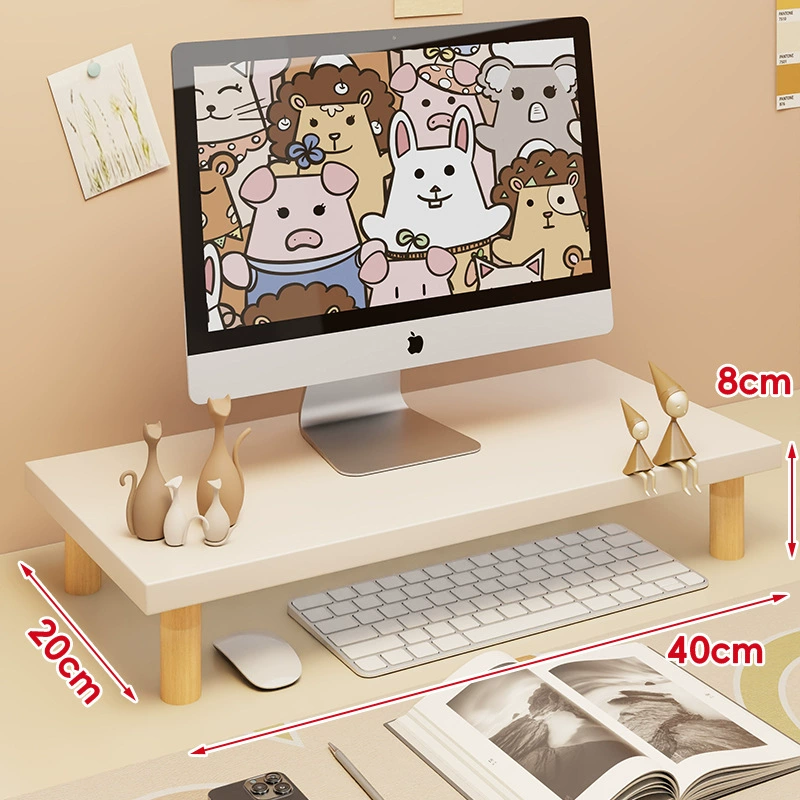 Monitor elevated stand desktop display pad base desktop computer display screen base raising bracket