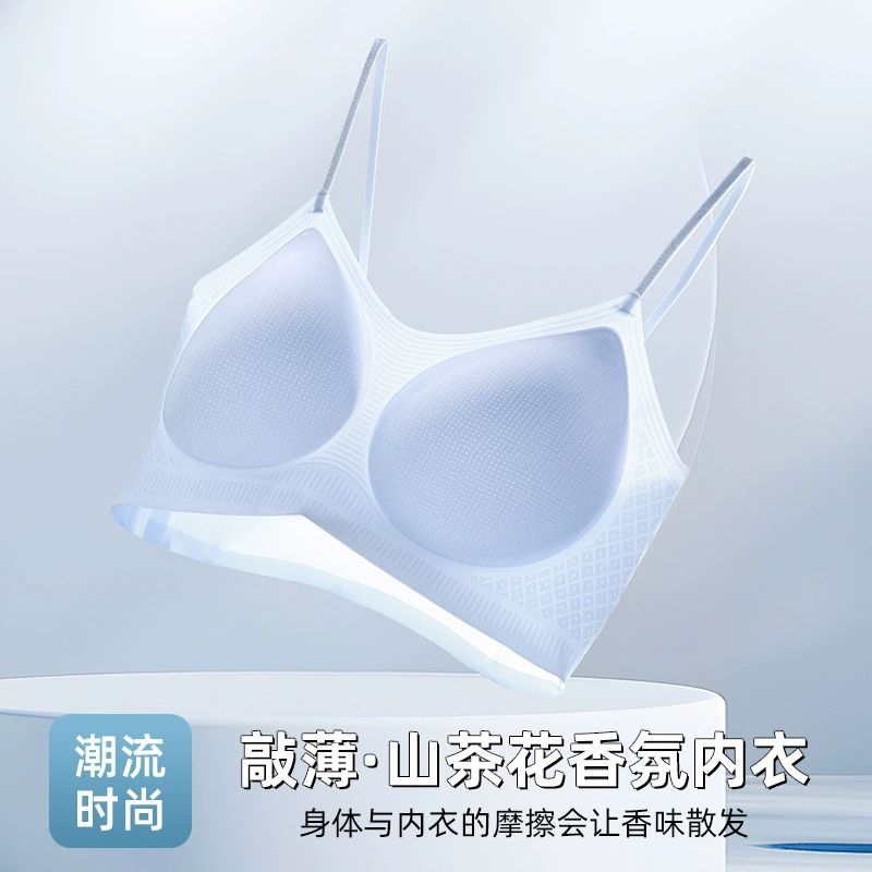 Foundation, underwear, ultra thin supporting straps, invisible bra
