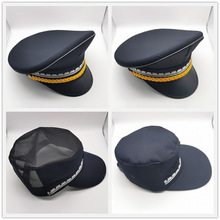 新款作訓帽城市城鎮小區物業管理巡邏執勤便帽大檐帽夏季鴨舌帽