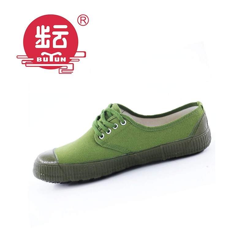 Shanghai Buyun libерация обувь тренировочная обувь с низким верхом оптом Военная тренировочная обувь Охрана труда камуфляжная Мужская Резиновая обувь желтые кроссовки Рабочая обувь