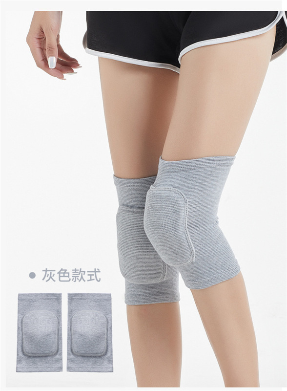 スポーツダンス膝パッドバレーボールランニングヨガひざまずく衝突防止厚く暖かいスポンジ膝パッドスポーツ膝パッド|undefined