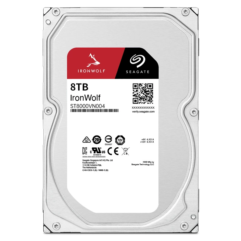 Оригинальный Cool Wolf ST8000VN004 8 ТБ, сетевой накопитель HDD для корпоративного NAS/частного облака