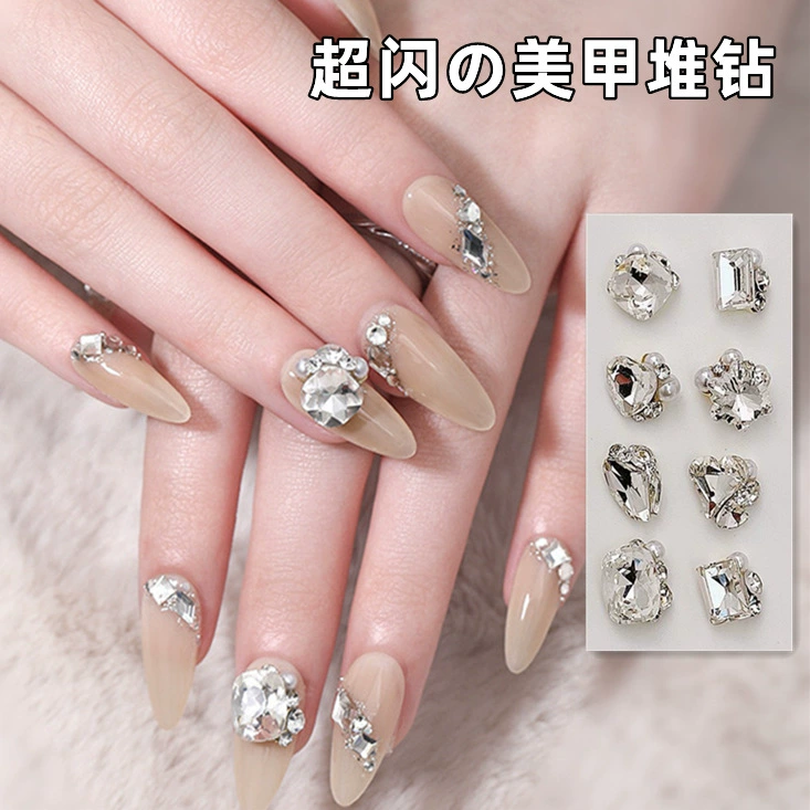 Новая маникюрная куча сверла готовый продукт с кривым сердцем