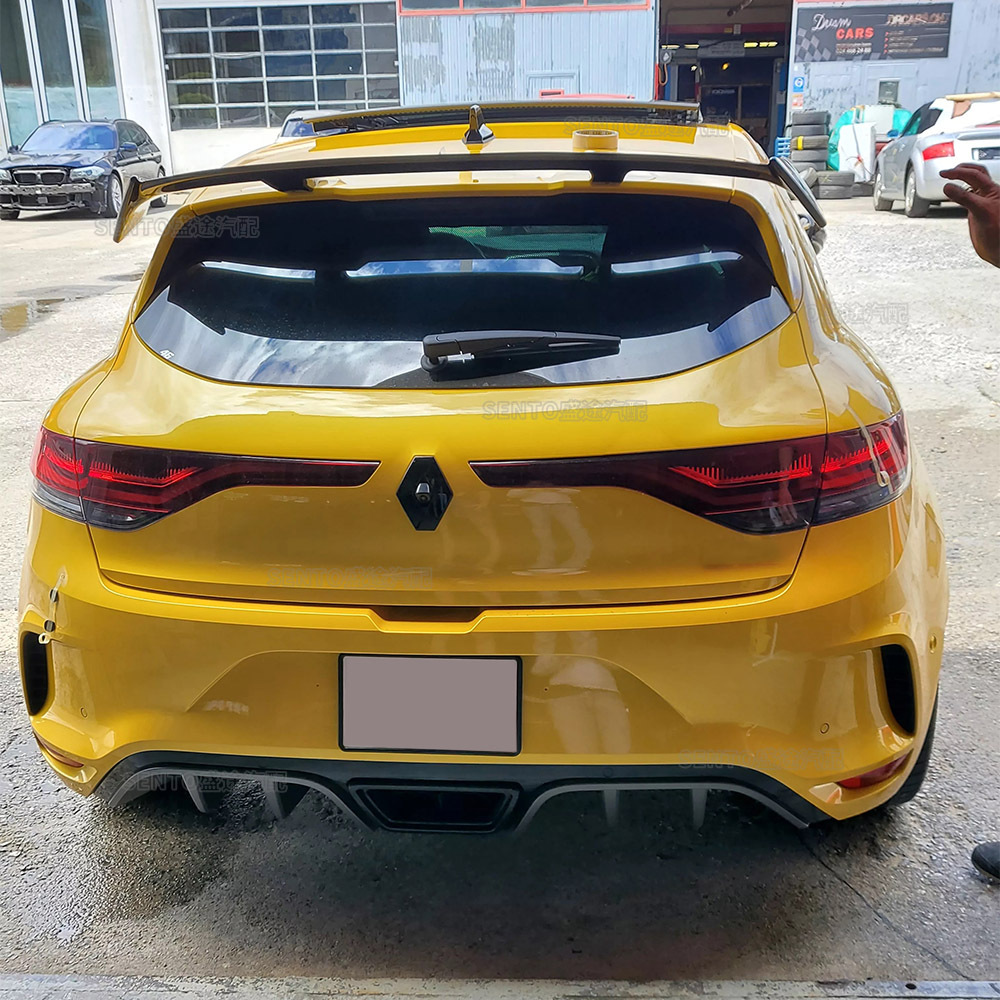 Suitable for Hatchback Car Suv Universal Modified Rear Wing Fixed Wind Wing Pressure Wing Punch-Free Gt Rear Wing Mercedes-Benz and Bmw