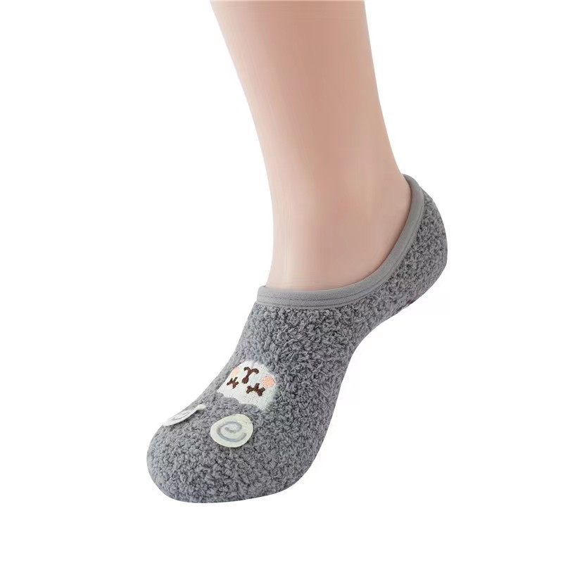 Women's Cute Animal Acetate Fibre Jacquard Ankle Socks A Pair display picture 5