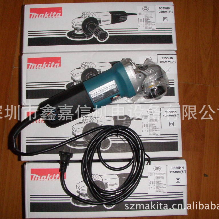 批发零售日本makita牧田角向磨光机9555HN
