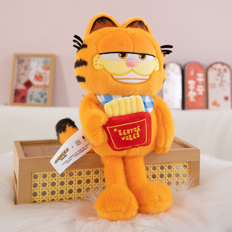 本物のガーフィールドシリーズぬいぐるみ新しいかわいい子猫人形縫いぐるみ人形枕おもちゃ誕生日ギフト|undefined