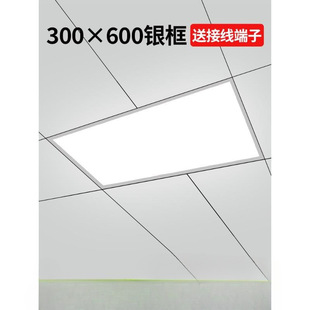 Kitchen ceiling lamp 30x 60 ceiling aluminum gusset lamp integrated ceiling lamp panel lamp kitchen lamp 300x600