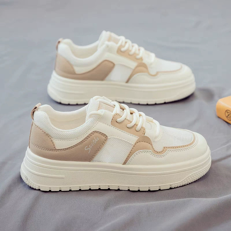 2025 Летняя сетка дышащая дикая новая белая обувь