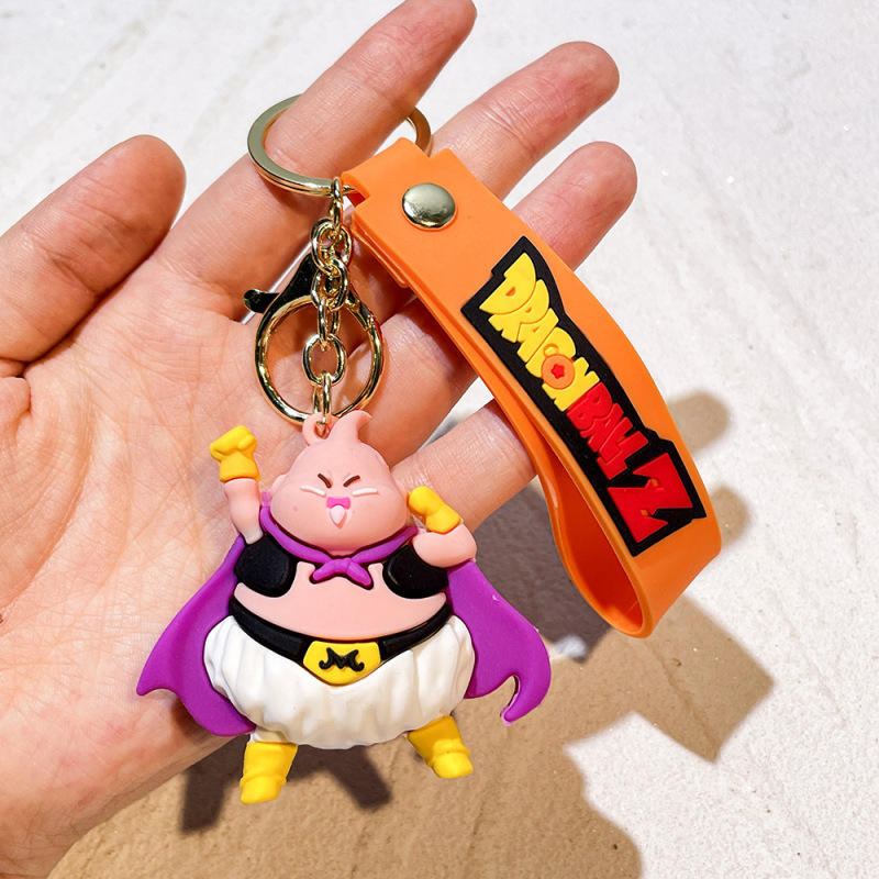 2024新しいドラゴンボールのキーホルダーのストラップのアニメの自動車のカバンは子供のプレゼントの漫画の孫悟空を飾ります。|undefined