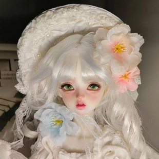 bjd���޼ٰl�^�� diy�Q�b�ٰl �׽�ɫ��ë���R���������ްl �F؛