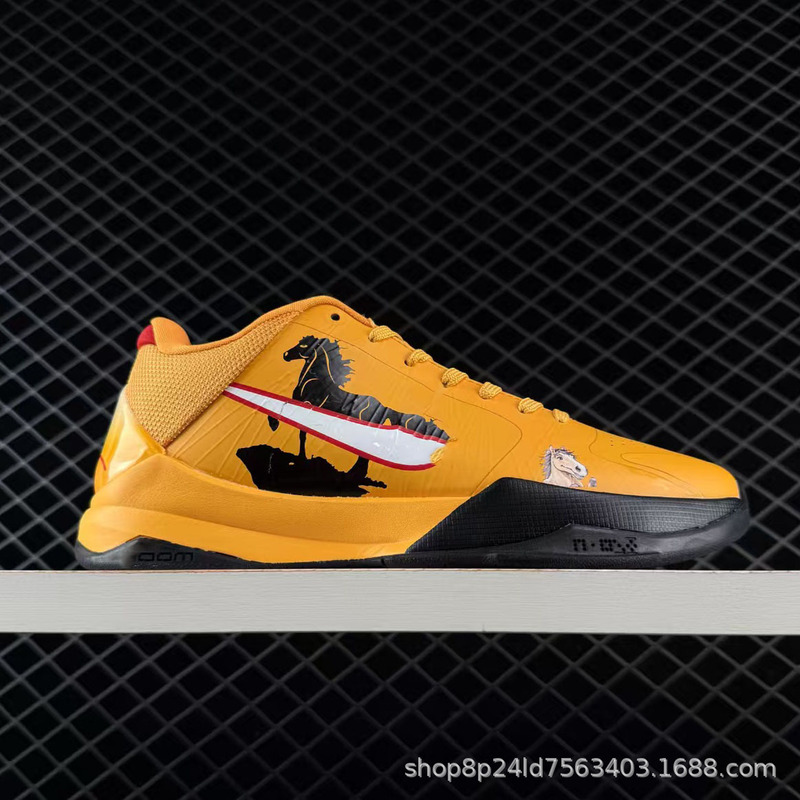 Original Kobe 5th Generation Basketball Shoes for Export, Kobe V Protro, Lightweight, Supportive, Non-Slip, Versatile Running Sneakers Original Kobe 5th Generation Basketball Shoes for Export, Kobe V Protro, Lightweight, Supportive, Non-Slip, Versatile Running Sneakers
