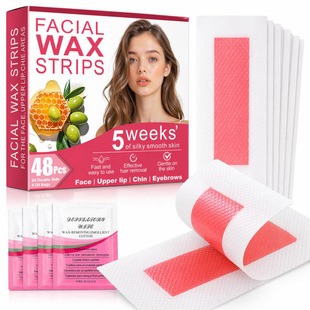 �羳���R�d����Facial hair removal wax strips�沿ÓëϞ�l����