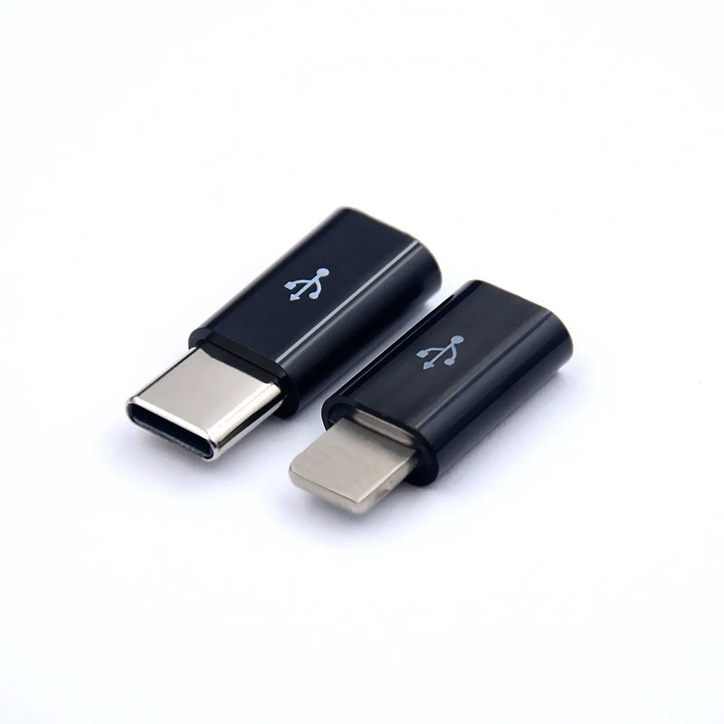 Подходит для Huawei и Apple, переходник tpc OTG, конвертер для мобильного, micro V8 (гнездо) -> Type-C