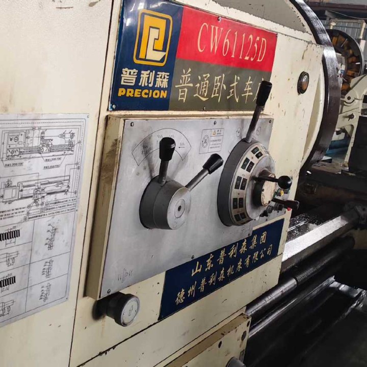处理二手普利森CW61125Dx3米卧式车床回转直径1.25米
