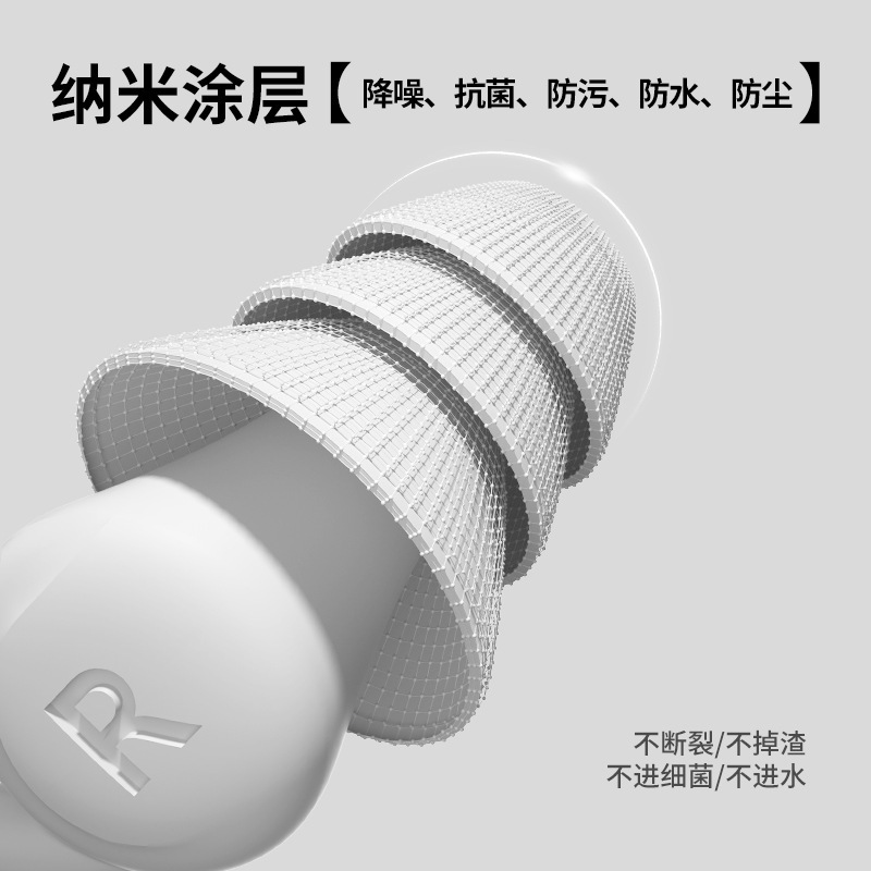 跨境促销热卖硅胶耳塞睡眠睡觉隔音晚上防噪声打呼噜静音防吵降噪|undefined
