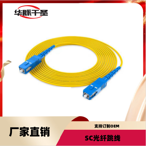 光纤跳线 SC-SC 双芯电信级 光纤跳线皮线千兆高速电信级品质