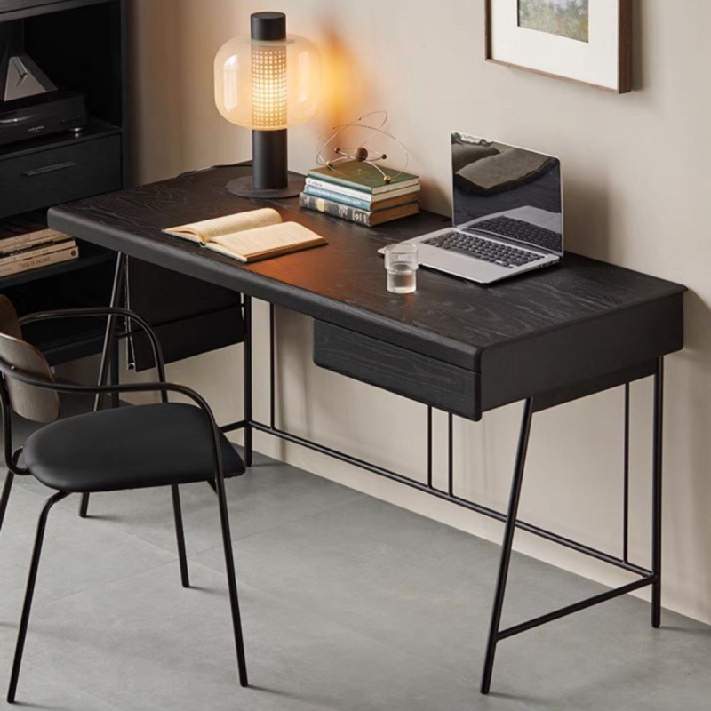 Italian minimalist desk light luxury modern minimalist designer home…