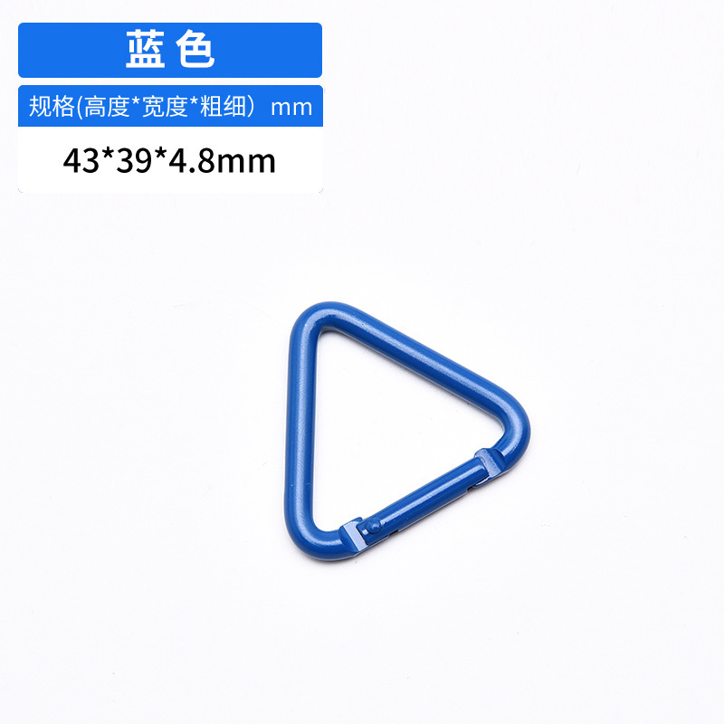メーカー卸売り5号三角形登山ボタンカラーバックパックボタンdiy児童服装アウトドアアクセサリー部品|undefined