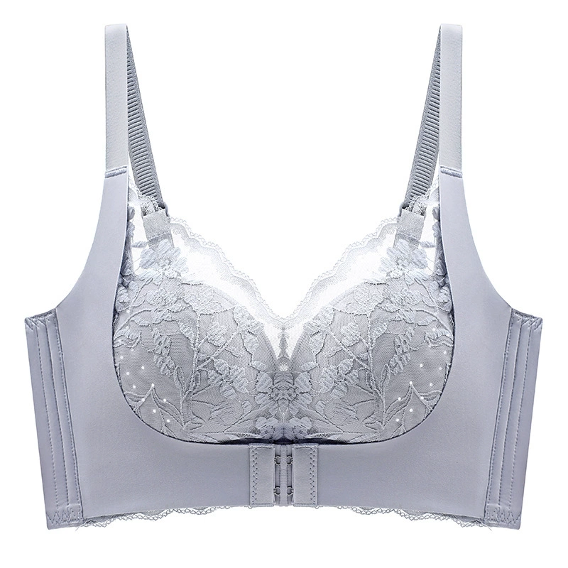 岱魅姿 Wireless bra, push up bra, lace supporting underwear, bra top