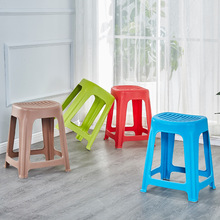 家用加厚大号塑料凳儿童凳子储存凳彩色凳换鞋凳梳妆凳餐高凳包邮