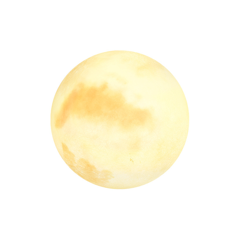 Lámpara solar de luna al aire libre diseño de jardín impermeable luz de piso ambiente de iluminación de decoración de patio de villa 378L