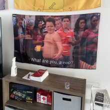 �羳����Gibby &ldquo;what are you, a cop?" װ��150*90����3*5ft
