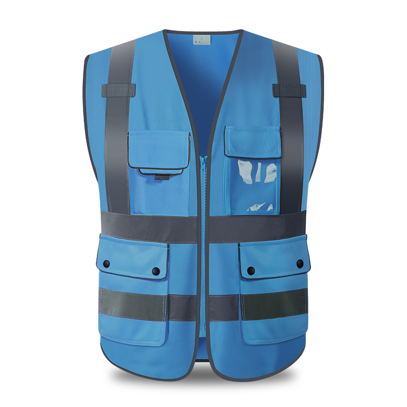 chaleco de seguridad reflectante fluorescente chaleco de tráfico sitio de construcción chaleco de protección reflectante