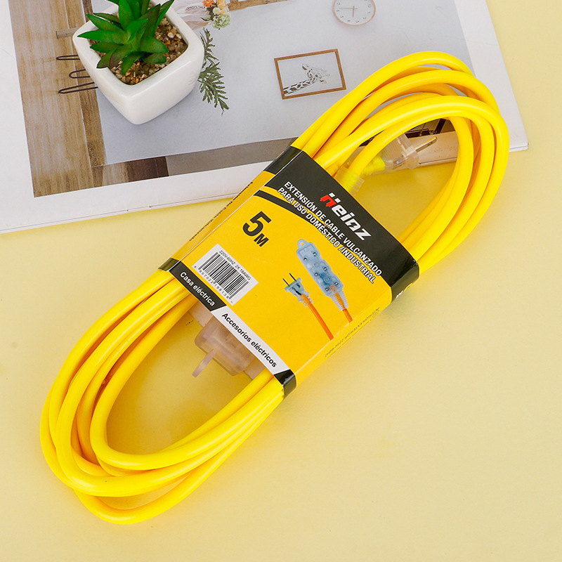 América del Sur transparente 3m 5m 8m 10m 15m 20m 25m conector de cable de extensión