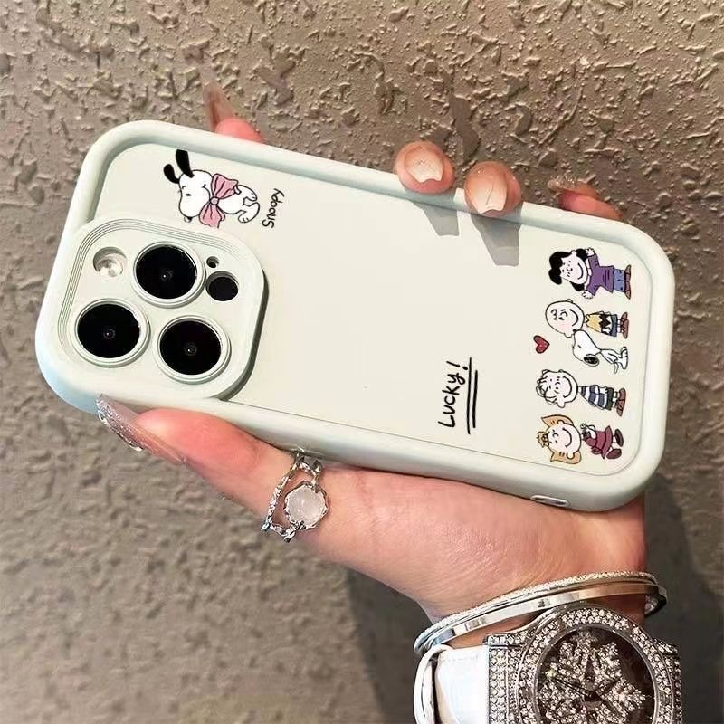 Snoopy para iPhone17Promax teléfonos móviles Apple 16 Todo incluido 13 Creativo 12 Premium 11