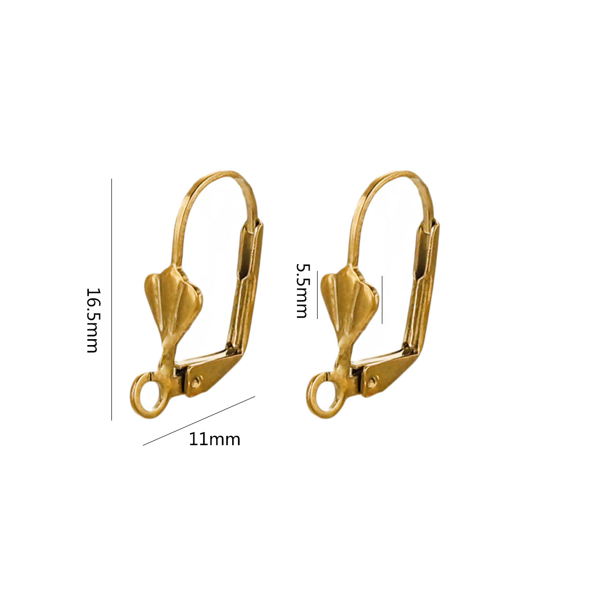 G-style gold [single about 0.36g]