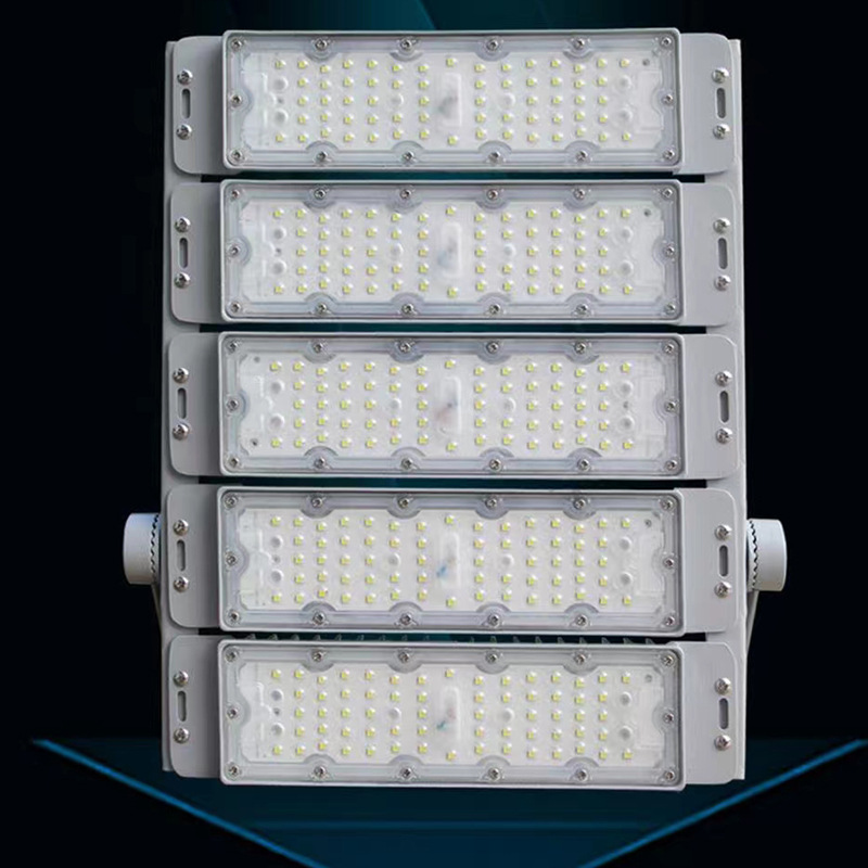 Lámpara de proyección LED 200W lámpara de túnel lámpara de campo de campo de iluminación de alto palo impermeable lámpara de proyección lámpara de proyección