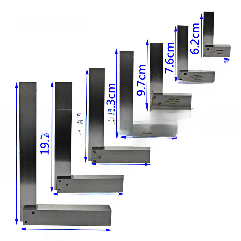 HUOTO wide seat angle ruler carbon steel right angle ruler 90 degree…