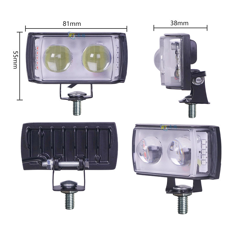 2 perlas lámpara de modificación en forma de motocicleta lámpara de malla lámpara de lámpara de automóvil accesorios lámpara de automóvil