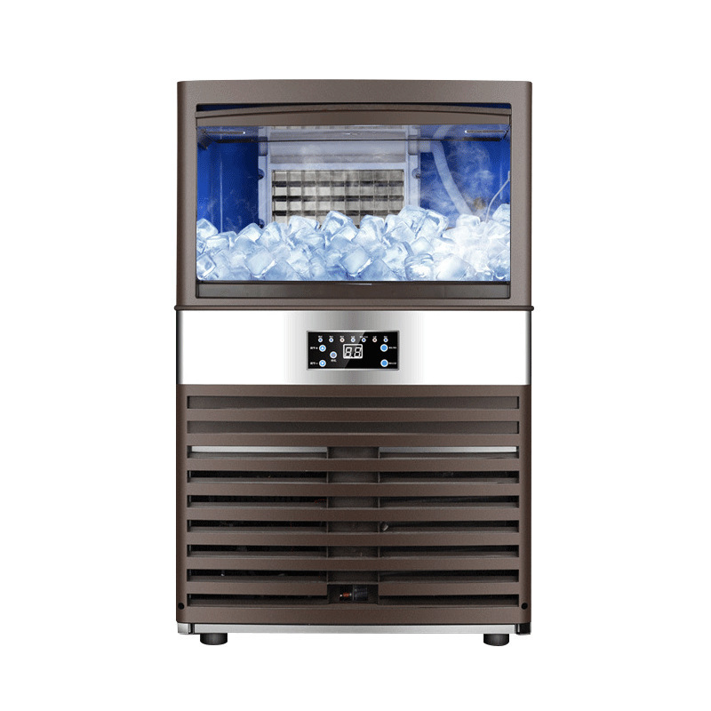 Cross-border ice machine, air-cooled ice machine, small automatic ice machine, suitable for bars, pubs, KTVs, and restaurants; cube ice machine Cross-border ice machine, air-cooled ice machine, small automatic ice machine, suitable for bars, pubs, KTVs, and restaurants; cube ice machine