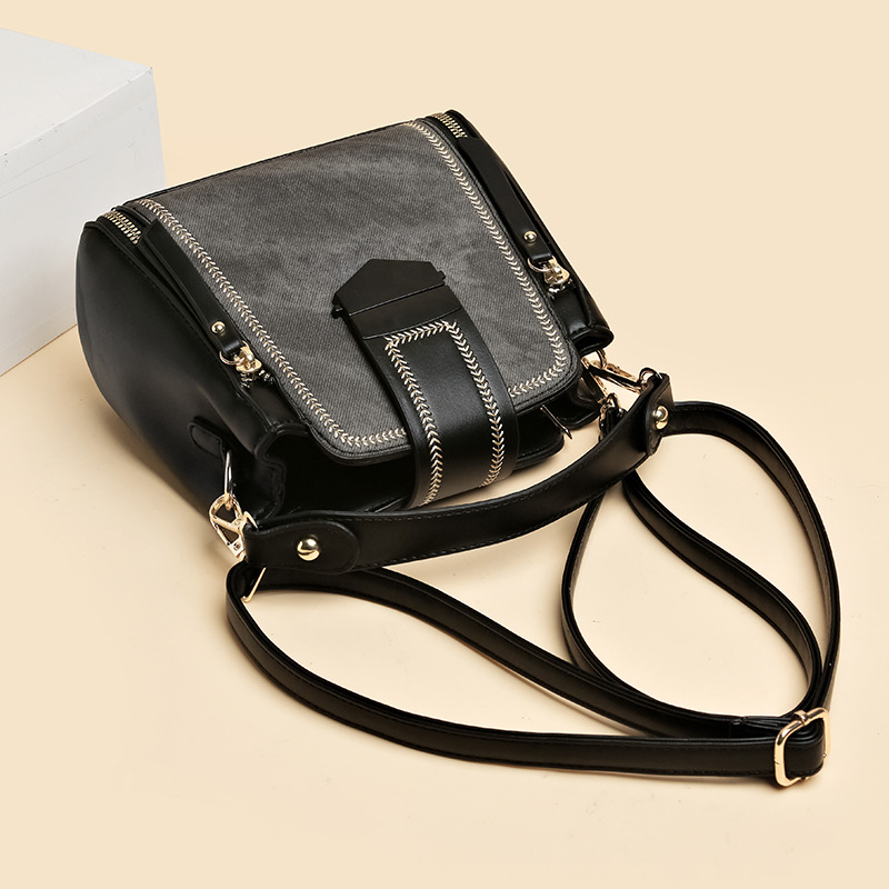 Elegant Women's Shoulder Bag Soft Leather Versatile Crossbody Bag_voghion.com